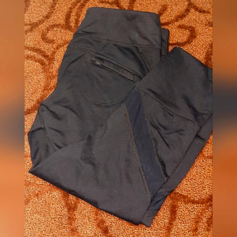 Kyoden mesh detail cropped leggings